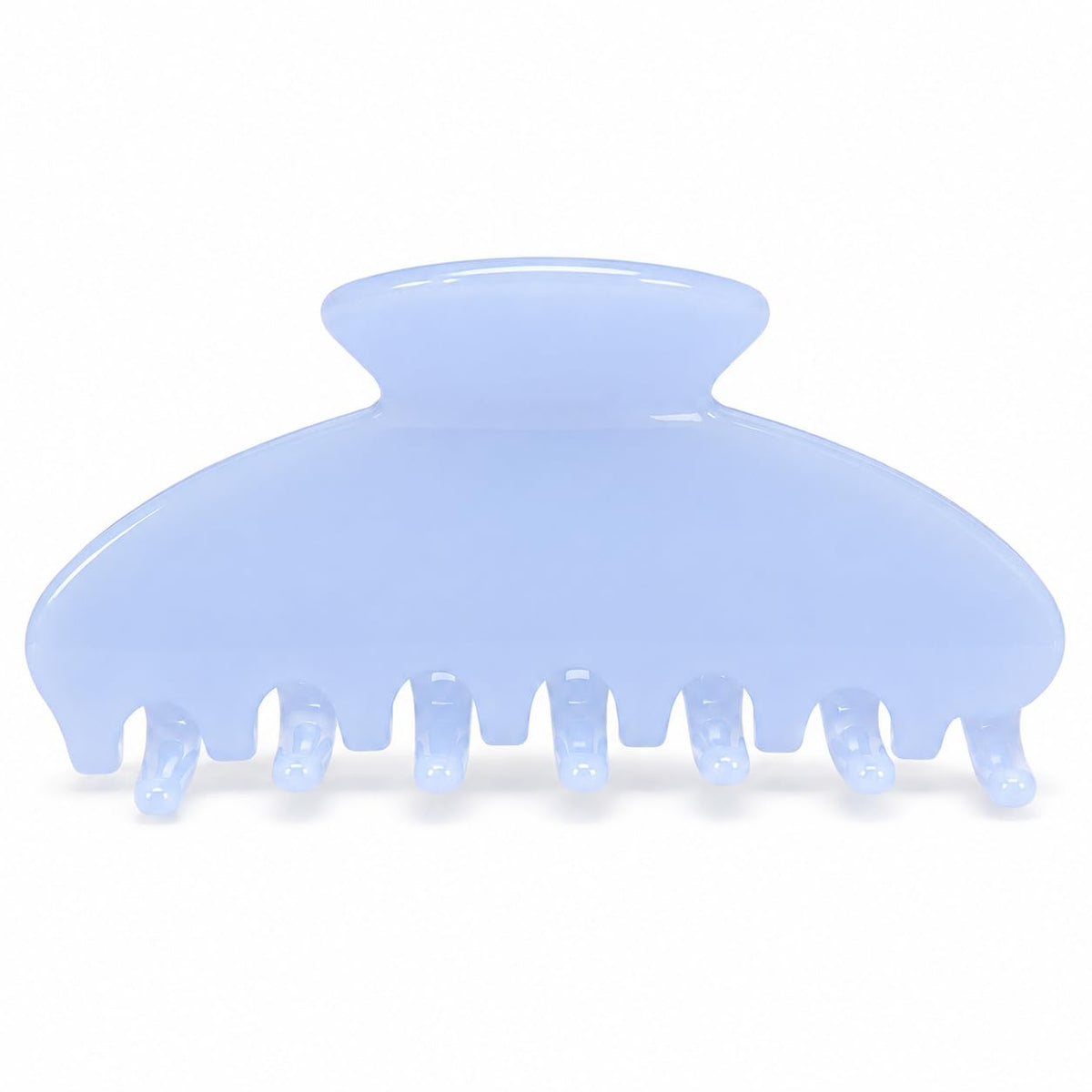 Large Claw Clips | Polka Dot | 3.9-Inch Acrylic, Yellow, 1 Pack