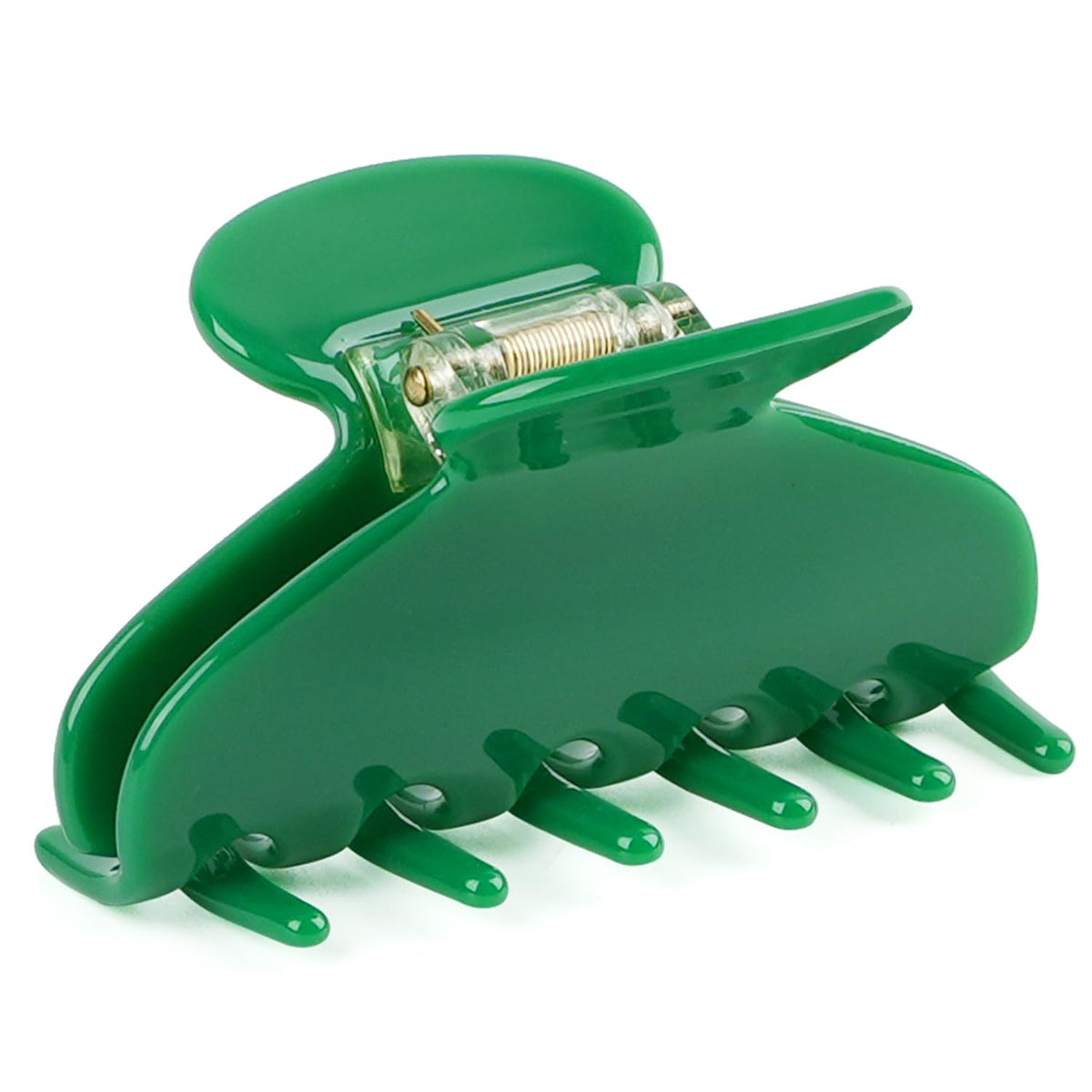 MAORULU Medium Cute Acetate Hair Claw Clip for Women Girls, 3 Inch Tortoise Shell Claw Clips for Thin & Medium Thick Hair, Durable French Banana Clip with Gift Box, Celluloid Accessories