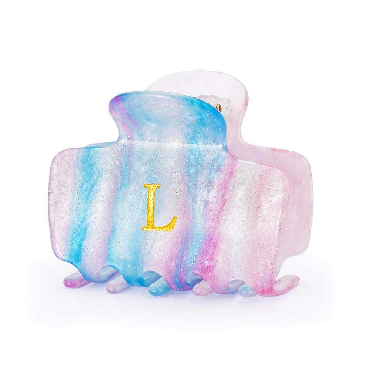 Gifts for Women Teen Girls,Small Initial Hair Clips - Tortoise,A