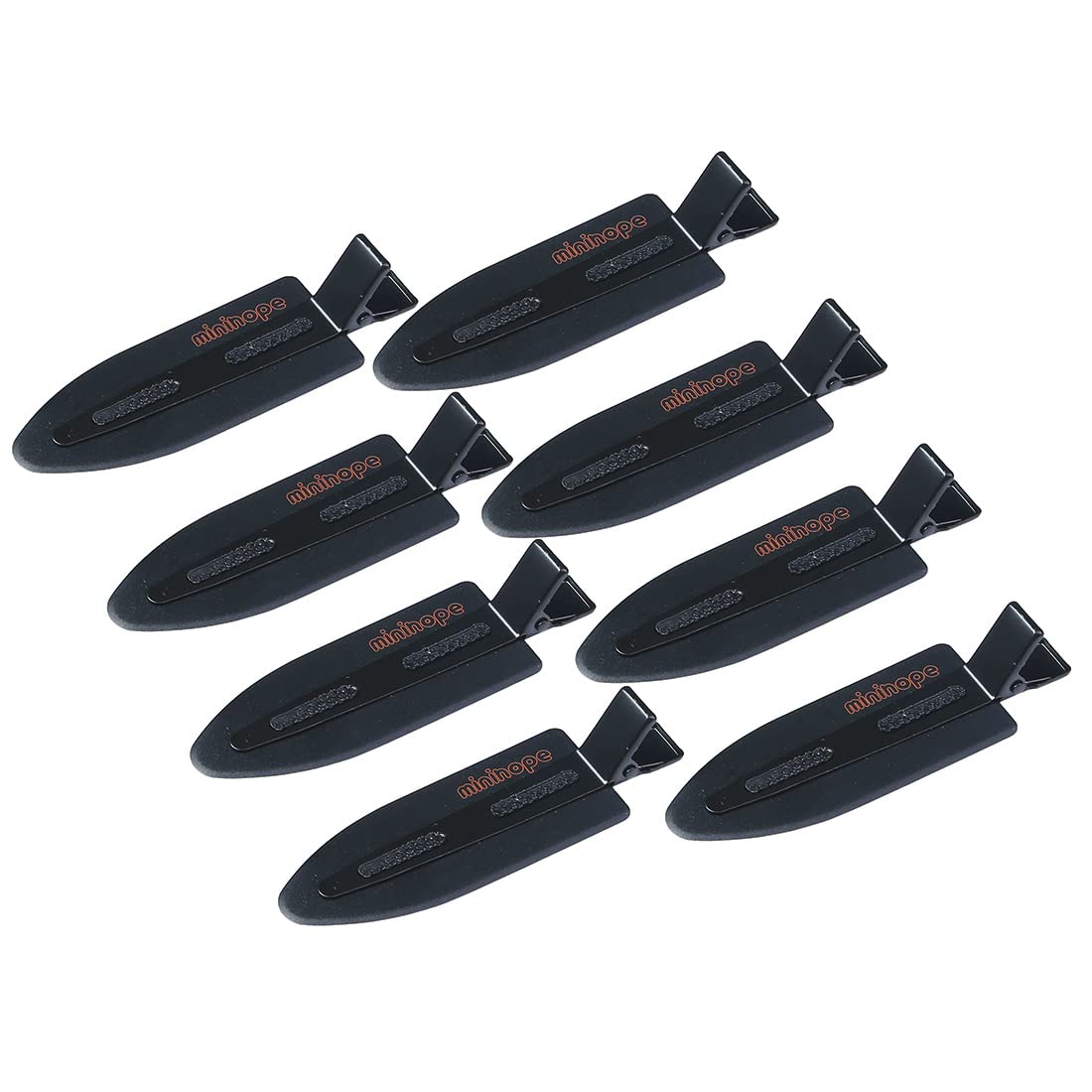 No Crease Flat Duckbill Hair Clips, Morandi, for Makeup