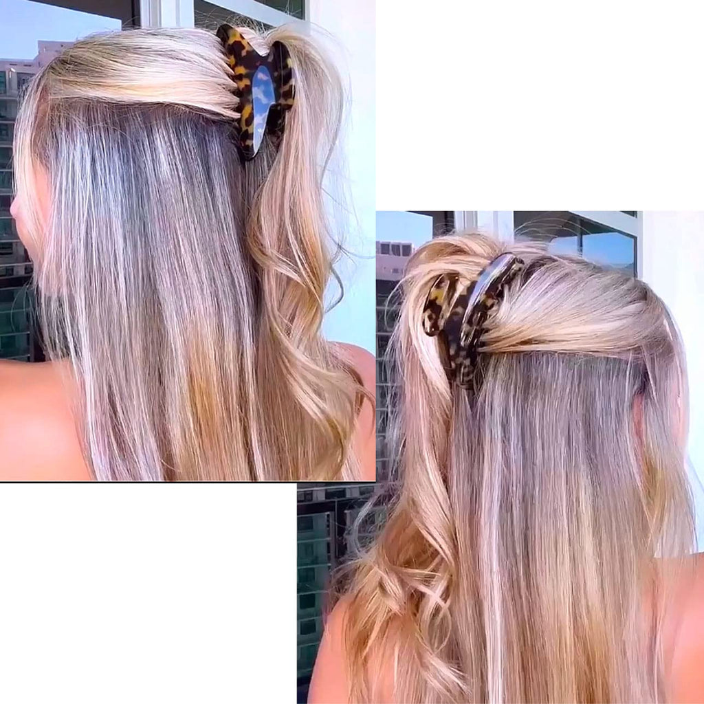 Camila Paris CP3030 French Hair Clip for Women Thick Hair for Long Curly Wavy Hair, Handmade Tokyo, Girls Hair Claw Clips, Durable Styling Big Claw Clip for Thick Hair, Strong Hold Grip Made in France