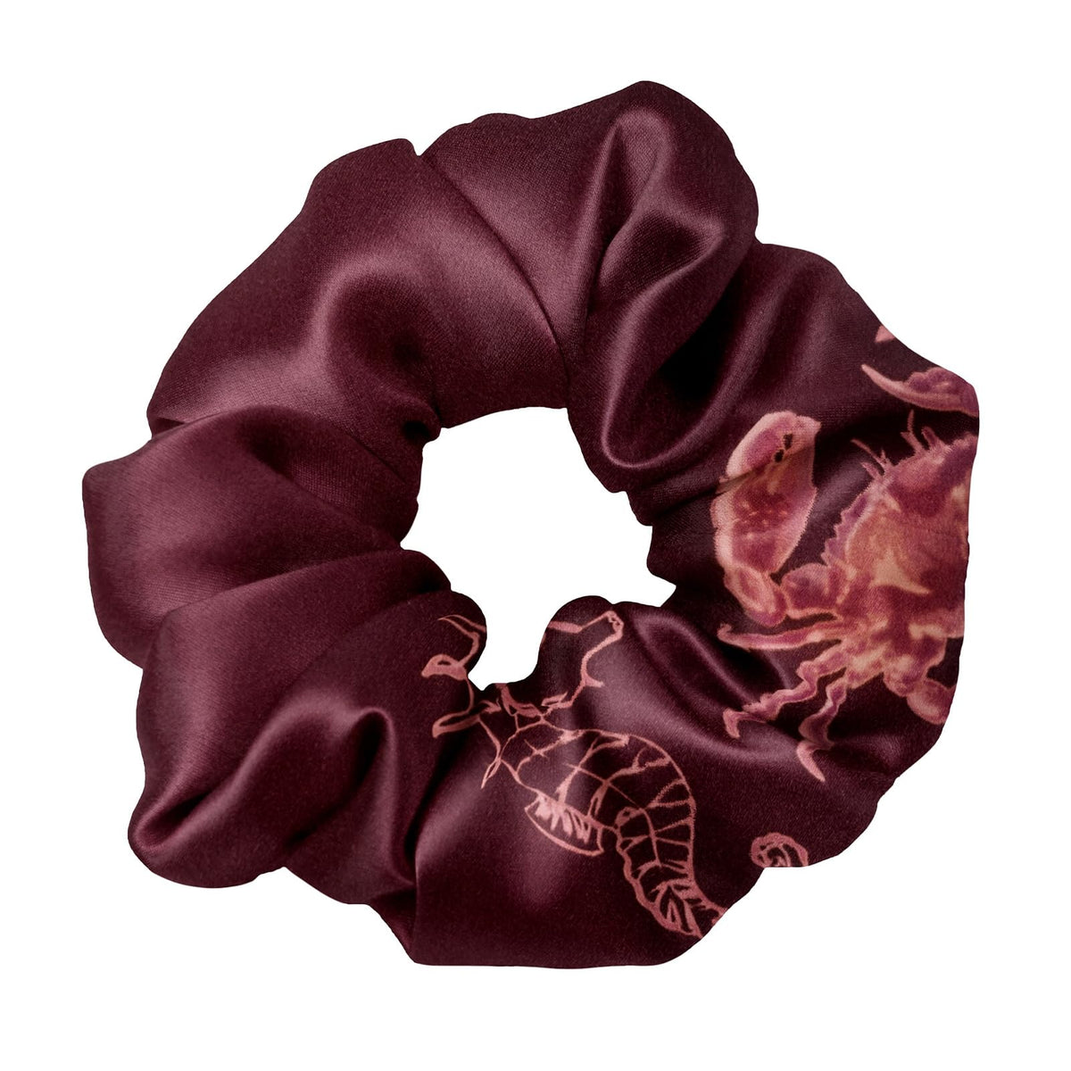 LilySilk Hair Tie, 100% Mulberry Silk Hair Scrunchies for Frizz & Breakage Prevention, Elastic Silk Ponytail Holders, 1Pc, Ivory