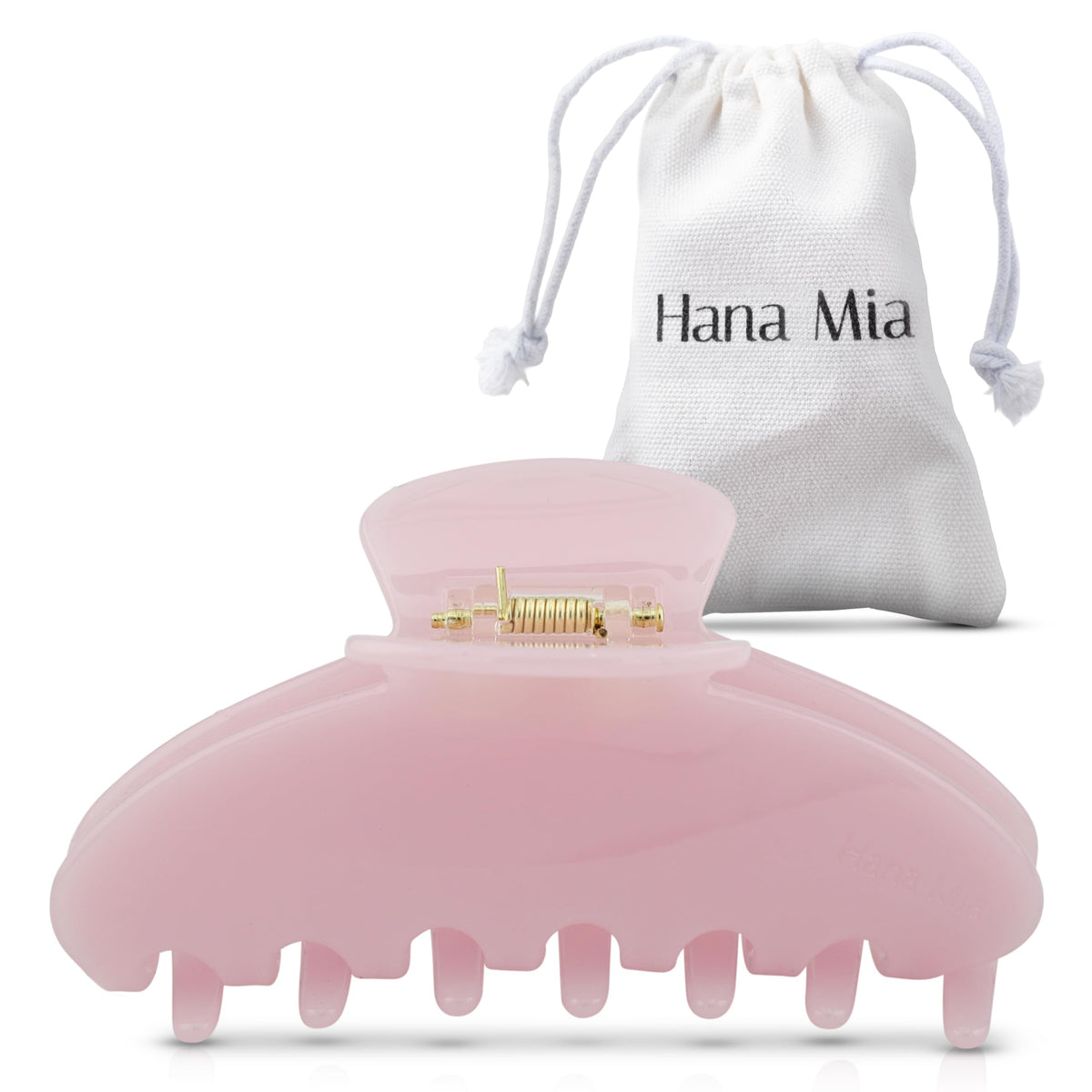Luxury Navy Claw Clip for Women | Our Large 4 Inch Hair Clip Creates Beautiful Half Ups, Secure Updos & Chic Every Day Styles | Premium Acetate Claw with Secure Hold & Snag Free Teeth for Easy Styling