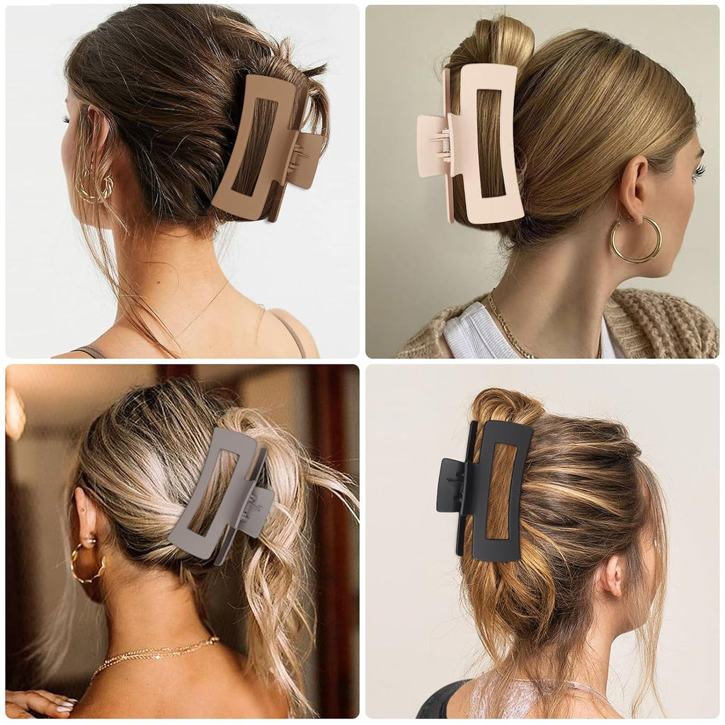 CHANDAT Large Hair Clips for Women, Hair Accessories for Girls - Regular