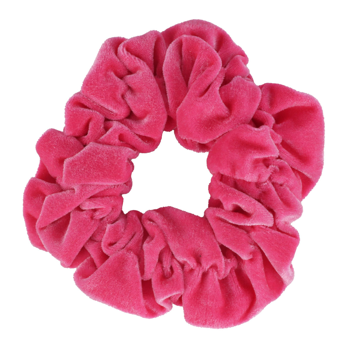 Motique Accessories Jumbo Velvet Scrunchie for Women, Black
